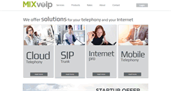 Desktop Screenshot of mixvoip.com