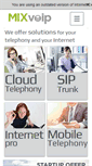 Mobile Screenshot of mixvoip.com